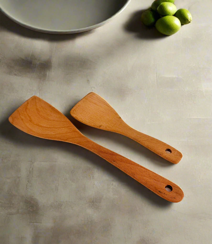 Serving Wood Utensils "Cherry" Handles | Home Decor