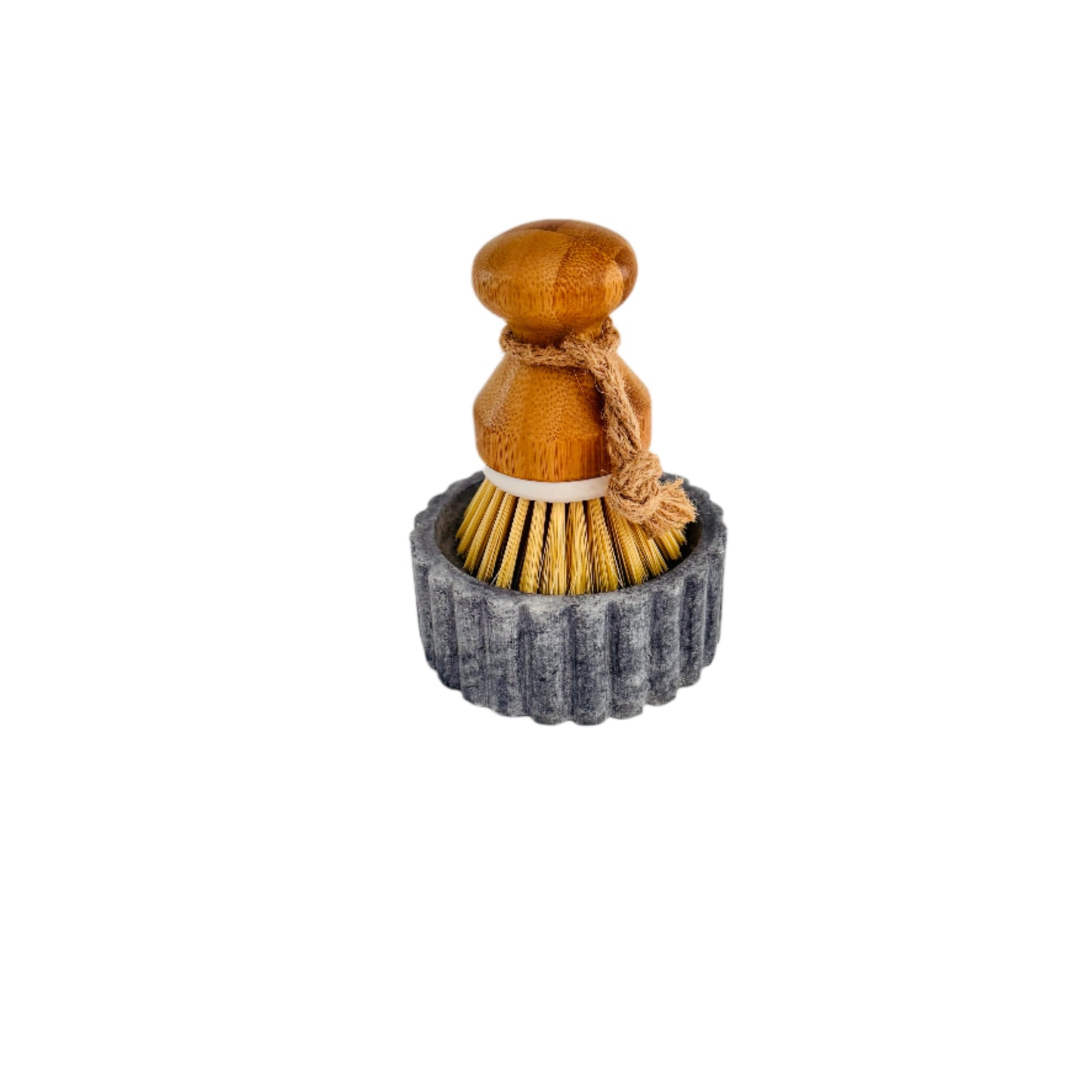 Mini Dish Soap Scrub "Bamboo" Brush for Kitchen | Home Decor