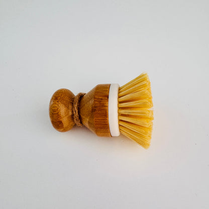 Mini Dish Soap Scrub "Bamboo" Brush for Kitchen | Home Decor