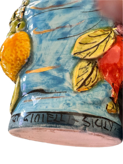 Handmade Sicilian Teste di Moro Ceramic Heads Set |Home Decor