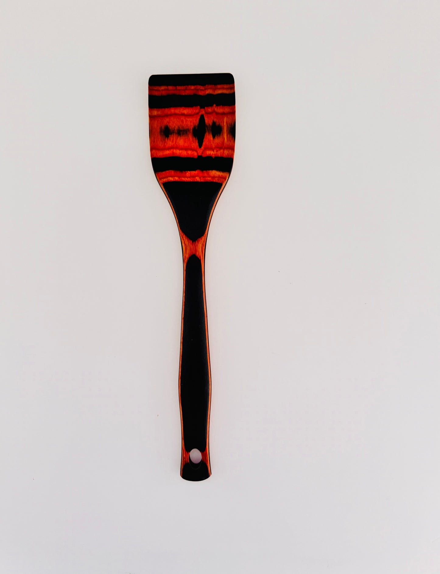 Serving Wood Utensils "Orange-Black" Handles | Home Decor