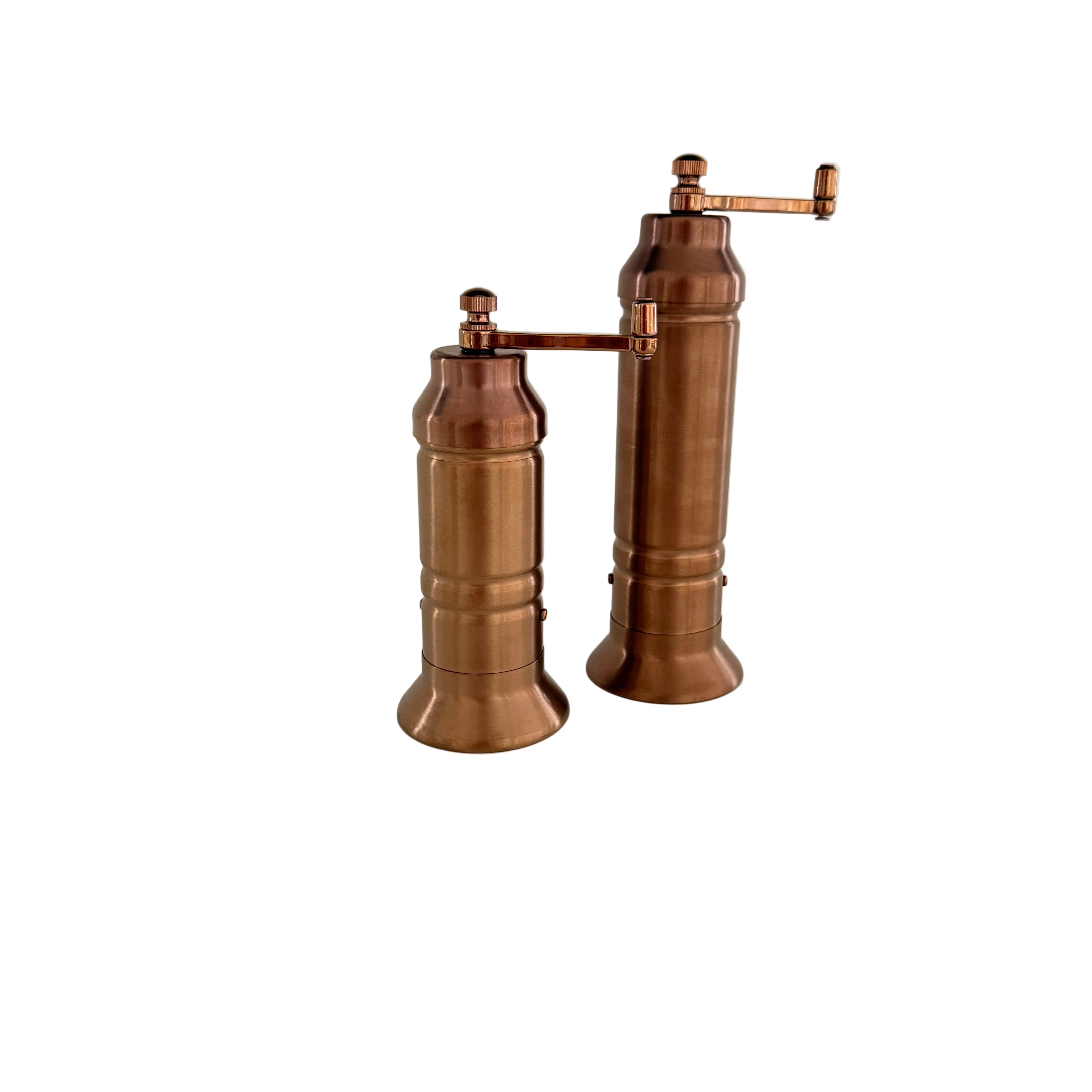 Salt and Pepper Crank Grinder Copper Larger Size