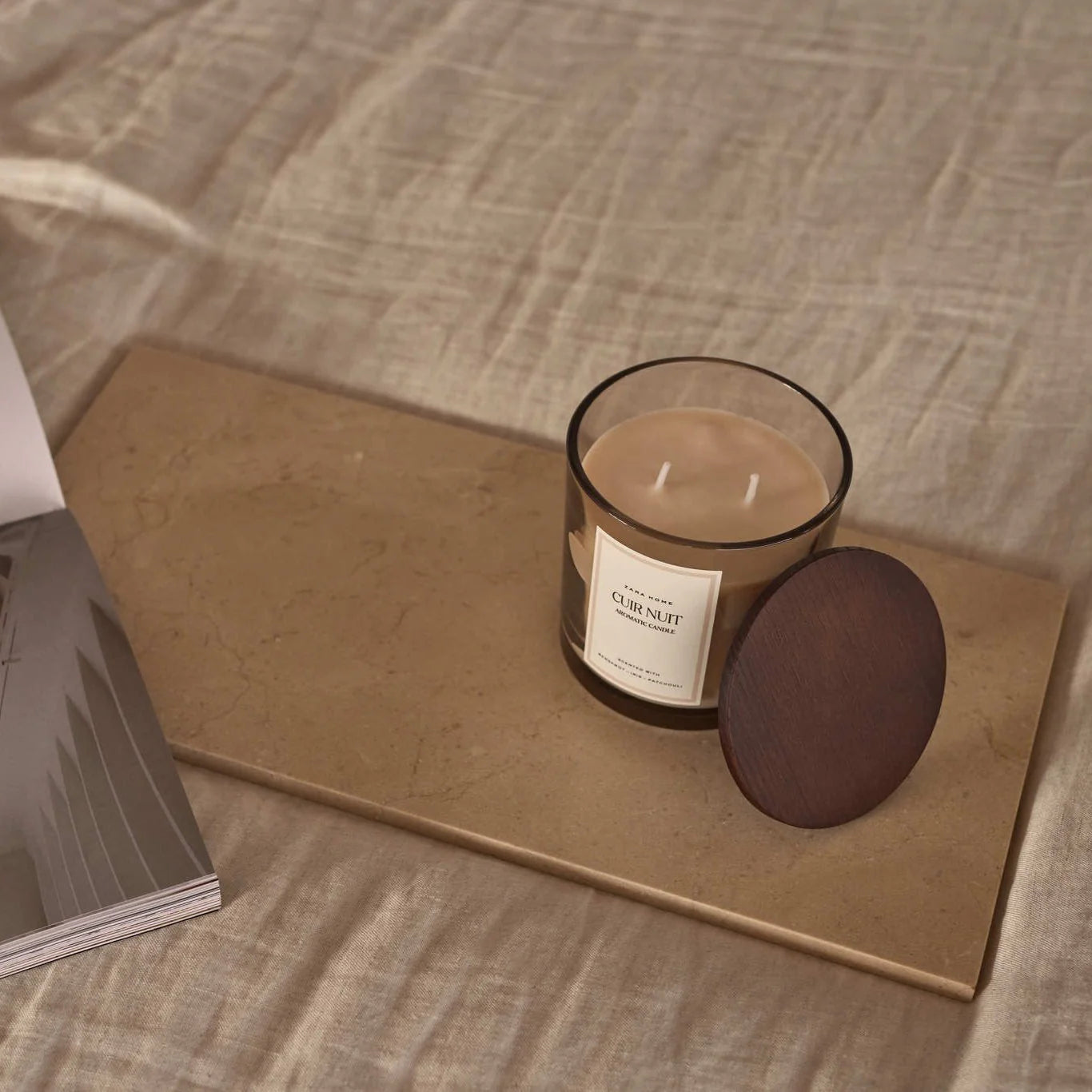 Beige Natural Marble Rectangle Tray Plateau - Rustike Home