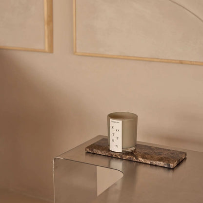 Brown Natural Marble Rectangle Tray Plateau