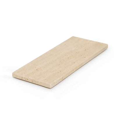 Beige Natural Travertine Rectangle Tray Plateau