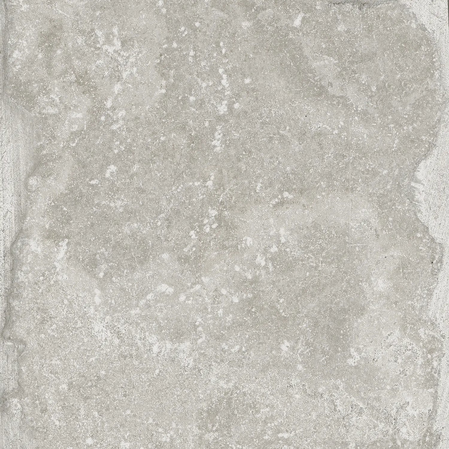 Limestone Alternative 7.87″ × 7.87″ Square Porcelain Floor Tile - Rustike Home