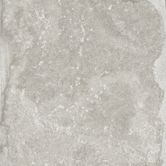 Limestone Alternative 7.87″ × 7.87″ Square Porcelain Floor Tile - Rustike Home