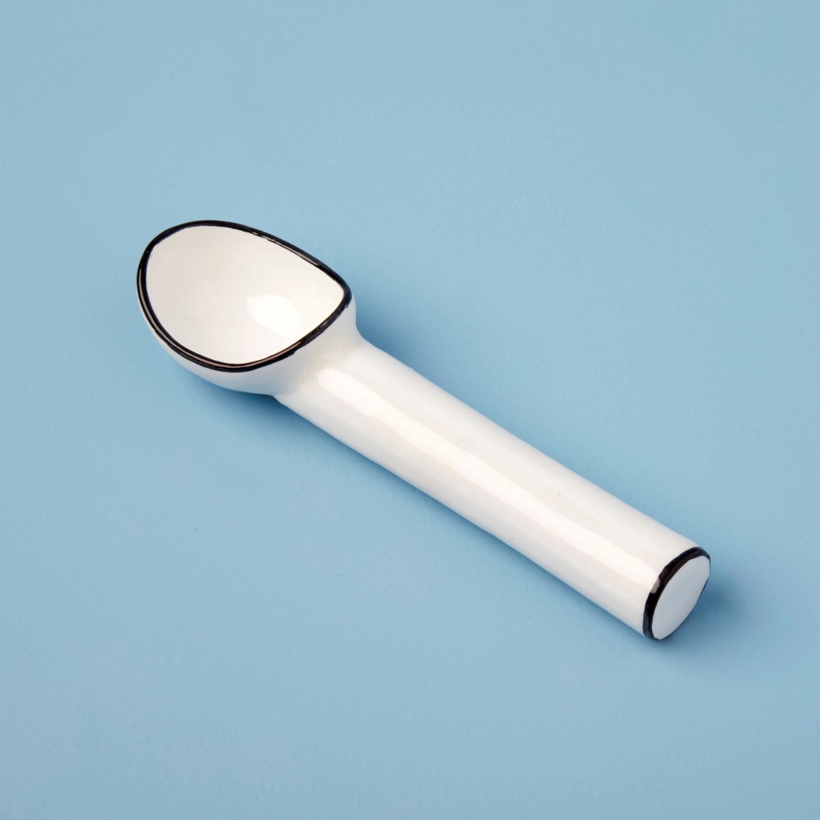 Vintage Enamel "Raine" Ice Cream Scoop - Rustike Home