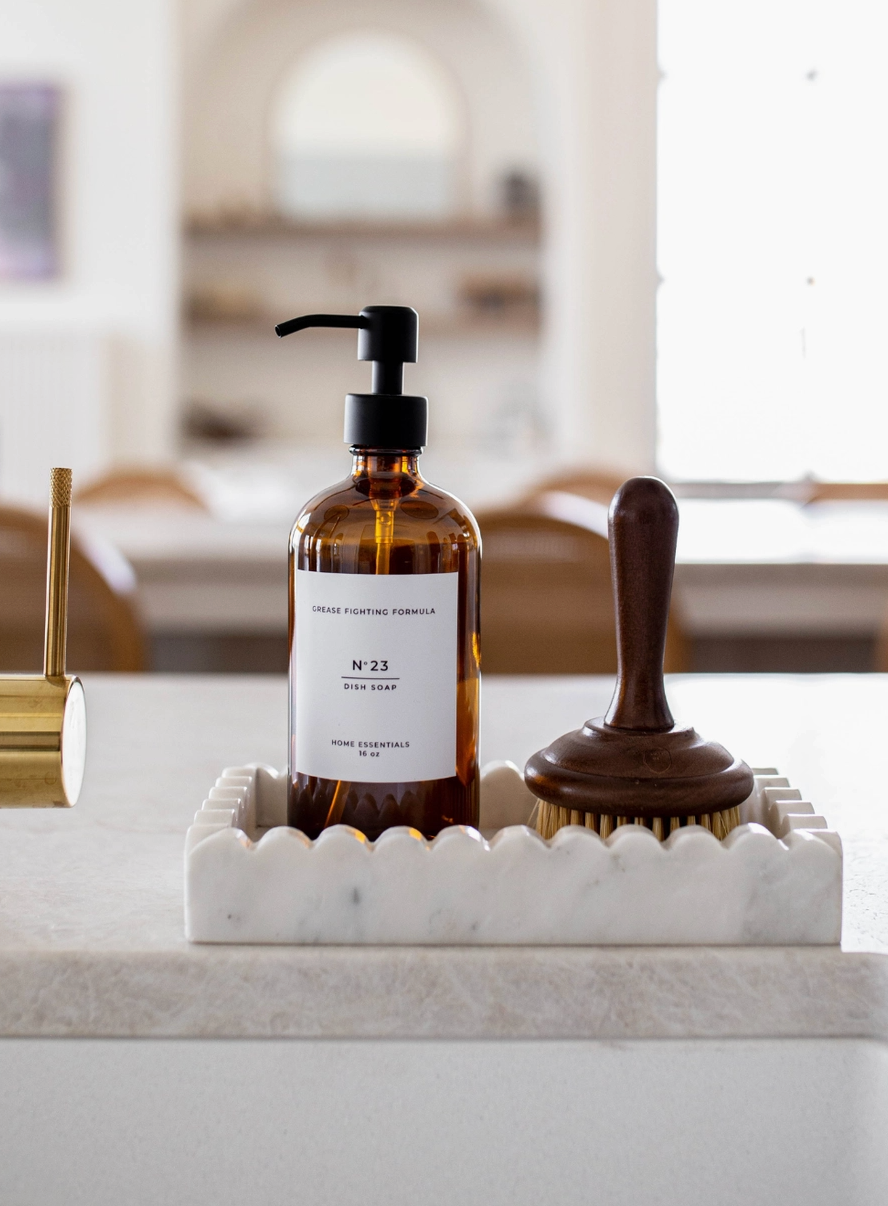 Dish Soap Scrub Brush for Kitchen | Home Decor - Rustike Home