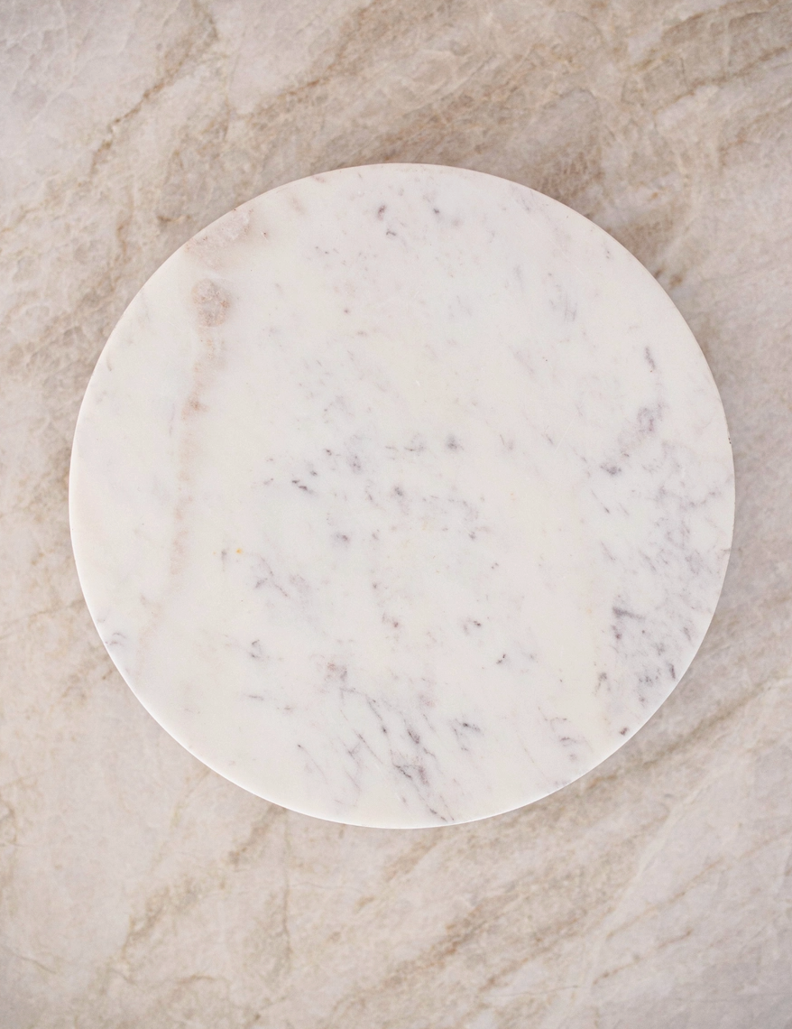 Handcrafted Natural 9" Marble Riser - Rustike Home