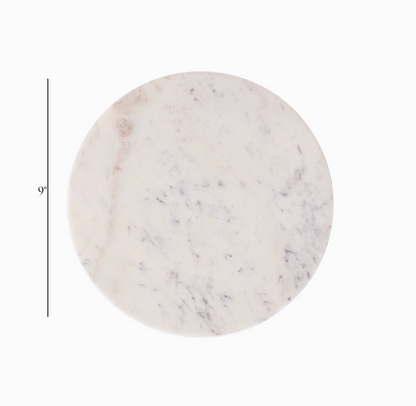Handcrafted Natural 9" Marble Riser - Rustike Home