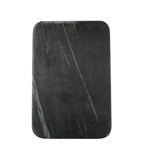 Black Marble Pastry Display Slab - Rustike Home