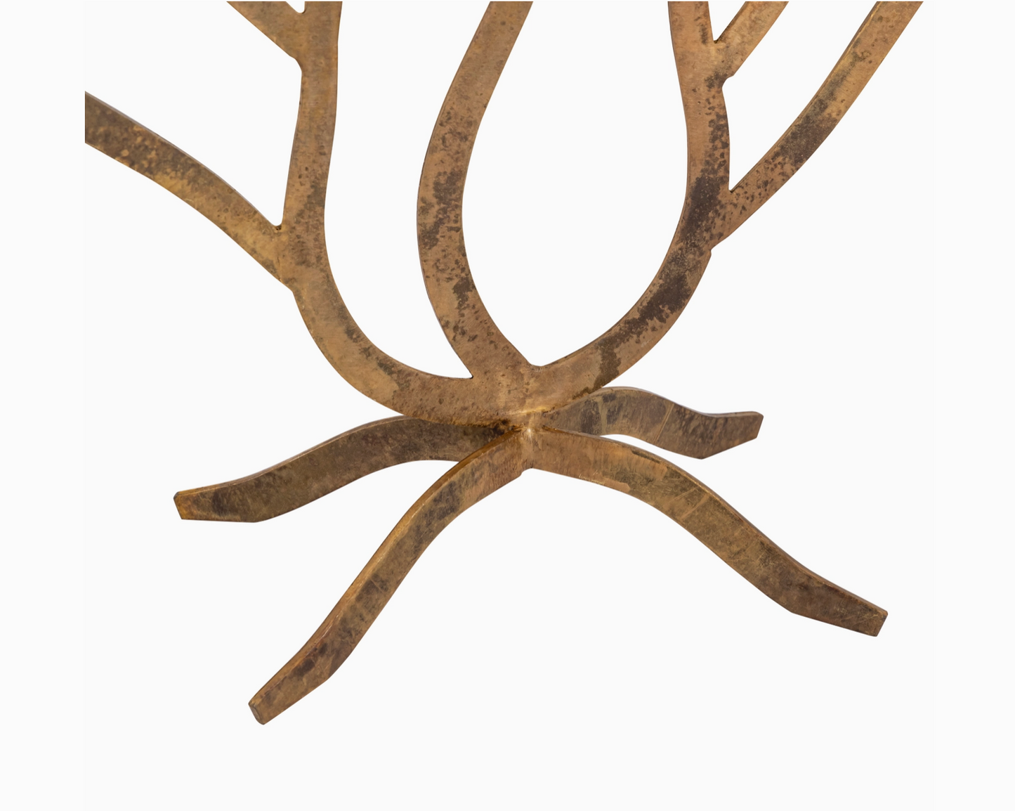 Candle Holder Med Old Brass|Home Decor - Rustike Home