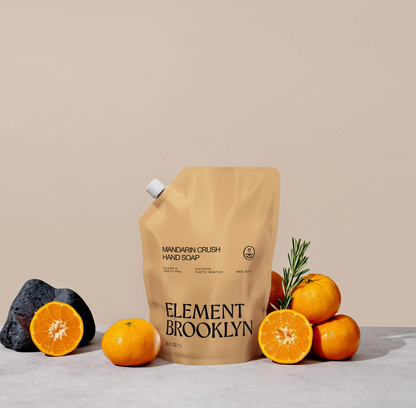 Element Brooklyn Mandarin Crush Hand Soap & Hand and Body Cream - Rustike Home