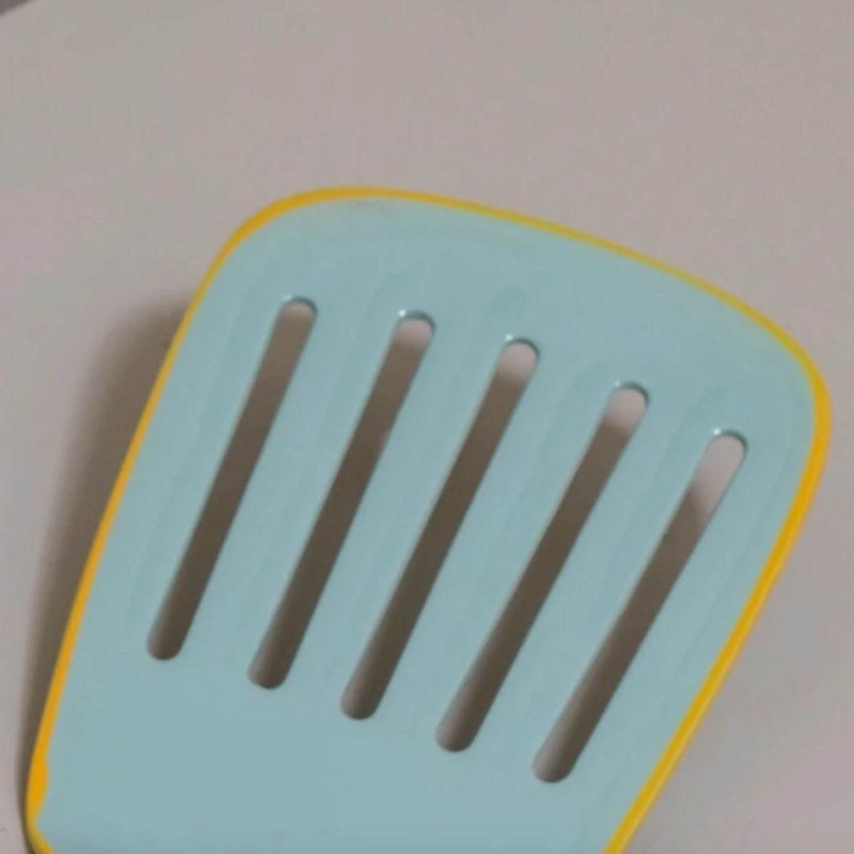 Vintage Enamel "Bright Blueberry" Spatula - Rustike Home