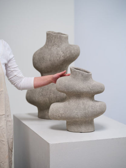 Cement "Leslie" Vase| Home Decor