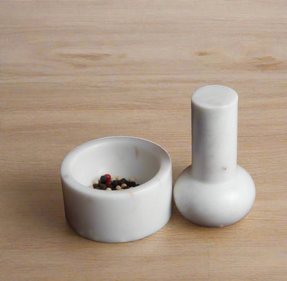 Marble Mortar & Pestle