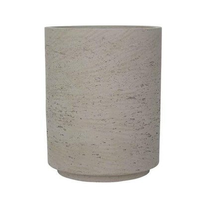 Round Rough Grey Planter Pot for Plants and Home Decor | Style 101 - Rustike Home