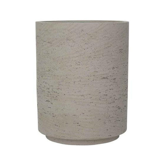 Round Rough Grey Planter Pot for Plants and Home Decor | Style 101 - Rustike Home