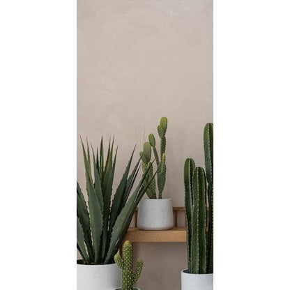 Round Rough White Washed Planter Pot for Plants and Home Decor | Style 105 - Rustike Home
