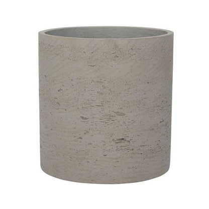 Round Rough Grey Planter 5.9" H Pot for Plants and Home Decor | Style 120 - Rustike Home