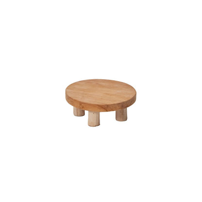 Modern Natural Wood Tripod Plant Stand |Plant Accessory and Home Decor - Rustike Home