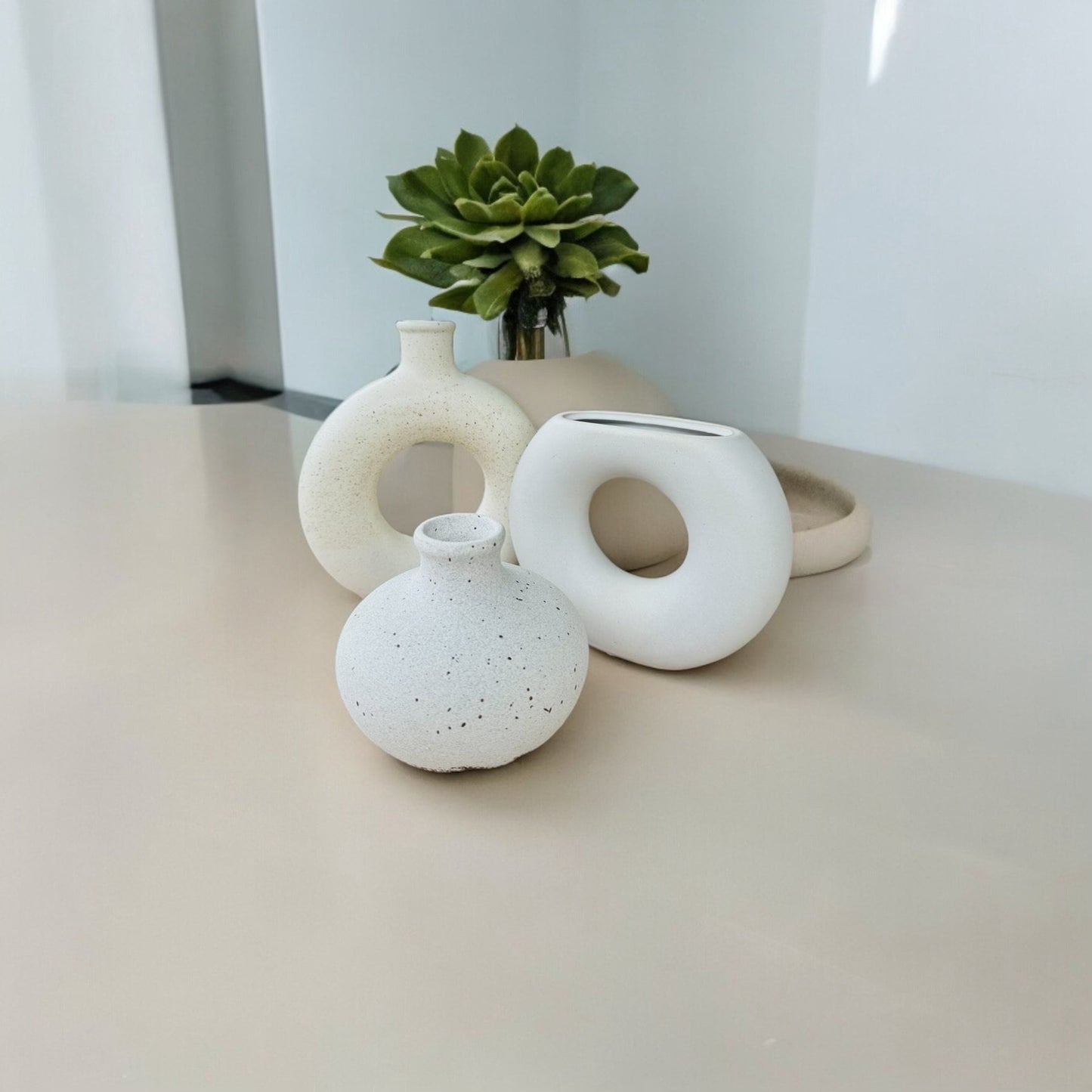 Circular Cutout Pot for Plants and Home Decor - Rustike Home