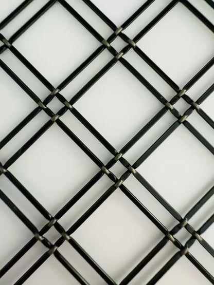 Antique Nickel "Ottawa" Decorative Wire Mesh