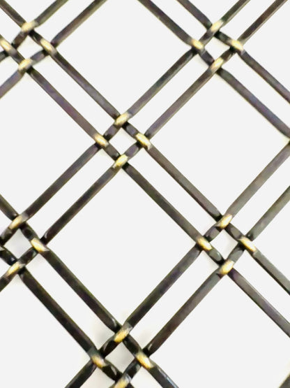 Antique Brass "Calgary" Decorative Wire Mesh