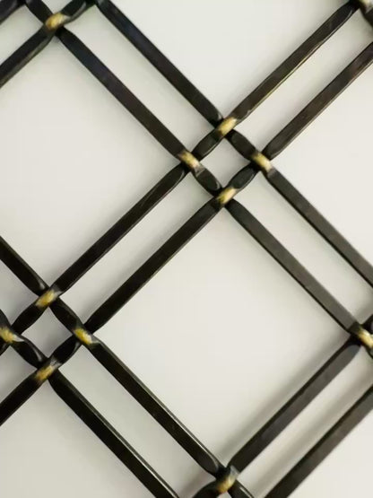 Antique Brass "Ottawa" Decorative Wire Mesh