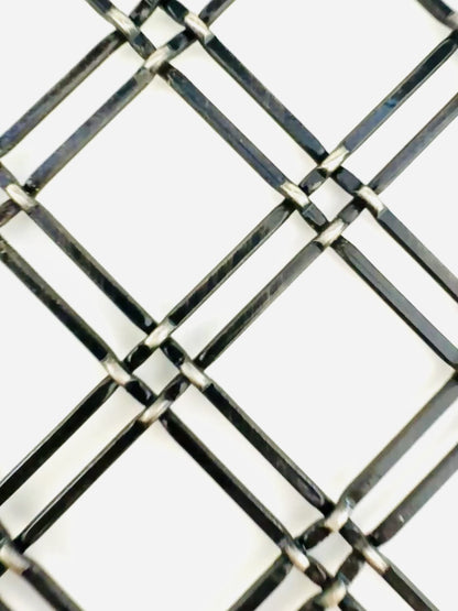 Antique Silver "Calgary" Decorative Wire Mesh