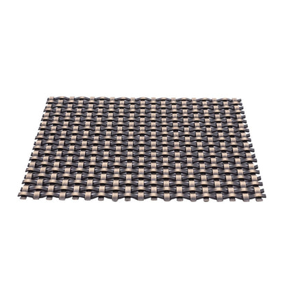 Antique Brass "Park" Woven Wire Mesh Screen - Rustike Home